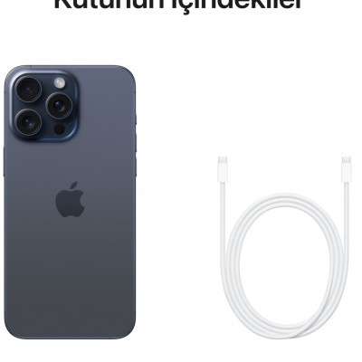 iPhone 15 Pro Max 512 GB Mavi Titanyum iPhone 15 Pro Max 512 GB Mavi Titanyum